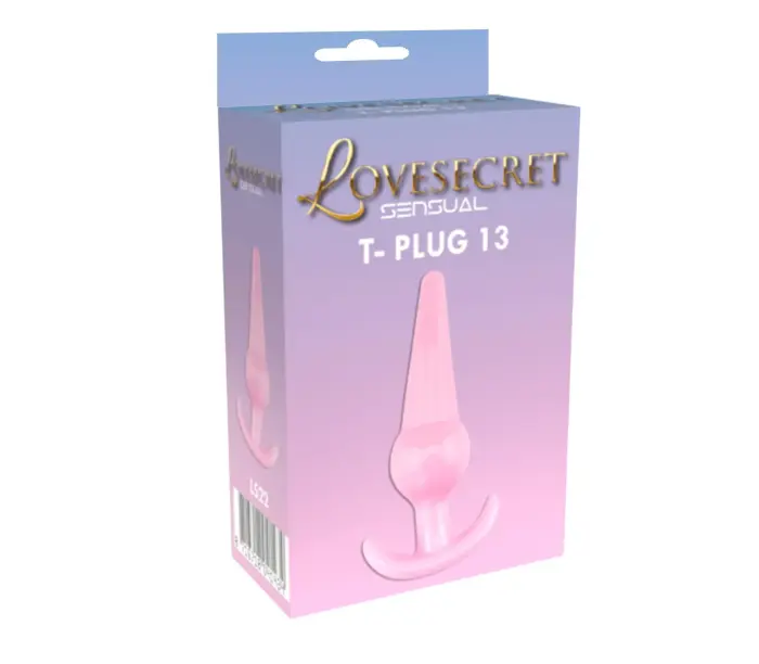 Lovesecret Sensual T-Plug 13 – 12.6 cm (4.9″) – Rožinis Photo