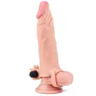 Add 2" Pleasure X Tender vibreeriv peenise varrukas – nahavärv — Foto 4