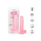 Queen Size Dildo – 20 cm (8″) – Rožinis — Nuotrauka 4