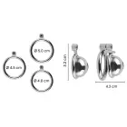 Fetish Collection Mini Metal Chastity Cage — Photo 7