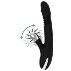 Вибратор Black&Silver Reed Up & Down Vibe – 24 см (9.4″) – черный — Фото 4