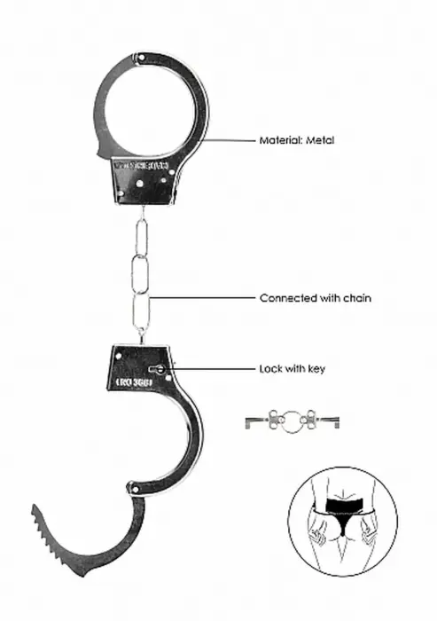 Beginner""s Handcuffs - Metal Foto 6