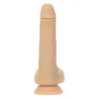 Naked Addiction вращающийся и толкающий вибратор – 19 cm (7.5″) – телесный — Фото 3