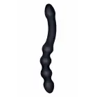 NMC Double Headed Plug – silikonas – juoda – ergonomiškas – 24,1 cm — Nuotrauka 2