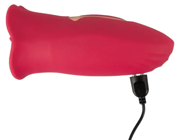 Oral Fun vibrators ar kustīgām lūpām un mēli – 13 cm (5.1″) – rozā Foto 11