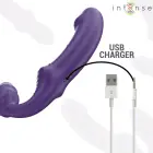 Intense JILL dubultais vibrators 20 cm (7.9″) – violets — Foto 6