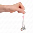 KINK Luminous Skull Adjustable Clamps with Bells – Pink / Silver — Photo 4