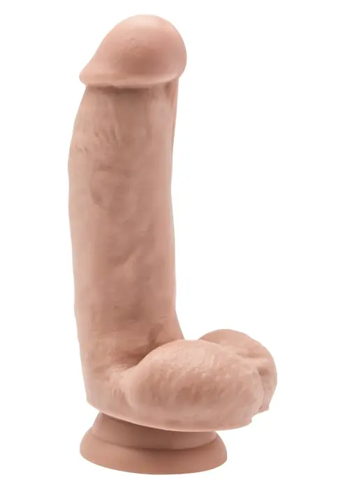 Realistic Dildo with Balls – 15 cm (6″) – Skin