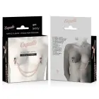 Coquette Chic Desire Metal Chain Nipple Accessory – Silver — Photo 6