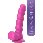 Playhouse Spiral Tease vibrating dildo with remote – silicone – M – pink — Photo 8