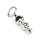DisXco Textured Dildo – Silver — Photo 5