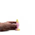 Kiotos Revolt Pink Smash 24 Small – silikona anālais aizbāznis – 10,5 cm — Foto 3