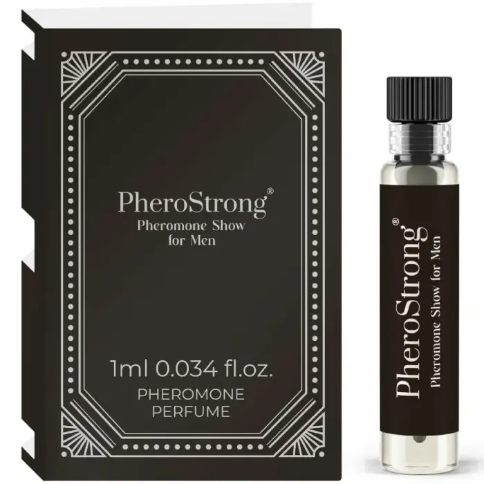 PheroStrong Show for Men духи с феромонами для мужчин – Lavender Tonka Benzoin – 1 мл