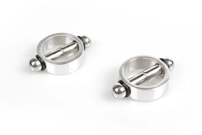 Kiotos Steel Magnetic Nipple Pinchers – Silver