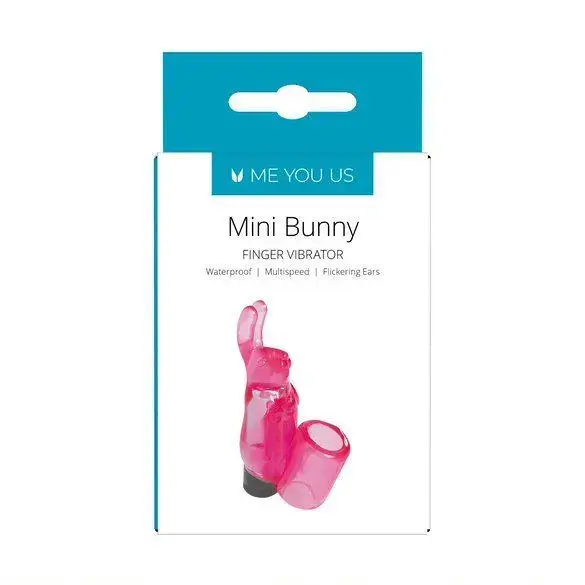Me You Us mini truša pirksta vibrators – rozā Foto 2