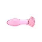 Glass Anal Plug – 13 cm (5.1″) – Pink — Photo 3