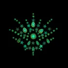 Ķermeņa rotaslietu uzlīmes – krūšu daļai Foto 3