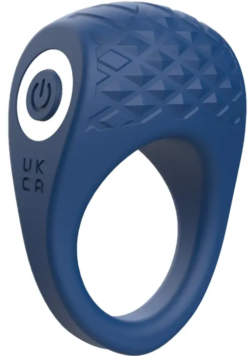 Vicious Ring Vibrating Cock Ring – Blue