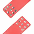 OHMAMA Red Adjustable Handcuffs with Snap Closure — Photo 5