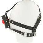 OHMAMA Head Harness Model – Adjustable Black Leather System — Photo 2