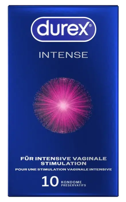 Durex Intense Orgasmic kondoomid – 10 tk