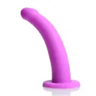 Navigator strap-on izliekts dildo ar regulējamu jostu – 18 cm (7″) – violets — Foto 3