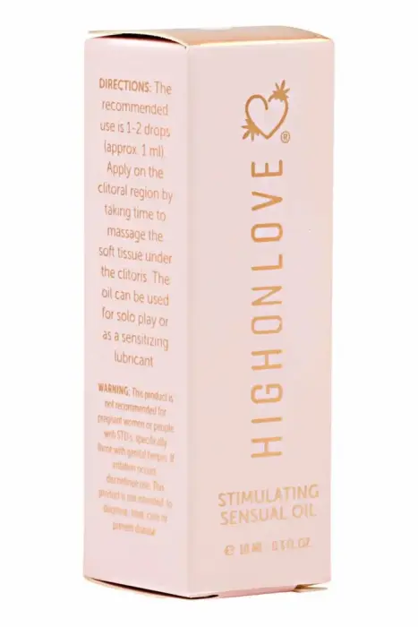 HighOnLove Mini Sensual Stimulating Oil 10 мл – масло семян конопли, дорожный размер