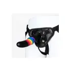COLOURFUL LOVE strap-on dildo – 17 cm (6.7″) – Daudzkrāsains — Foto 3