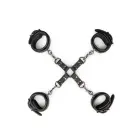Hog-tie набор фиксаторов с манжетами для рук и ног – чёрный — Фото 2