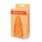 B-Vibe vibreeriv spiraalse tekstuuriga anaaltapp – M – Oranž — Foto 3