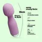 CRUSHIOUS Wanderlust Wand Vibrator – 15 cm (6″) – Purple — Photo 6