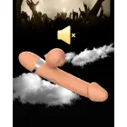 Basia 2-in-1 Thrusting Vibrator with Tongue Stimulator – USB Rechargeable — Photo 6