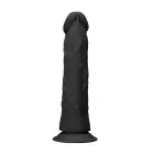 Realistiškas dildo – 17 cm (7″) – Juodas — Nuotrauka 2