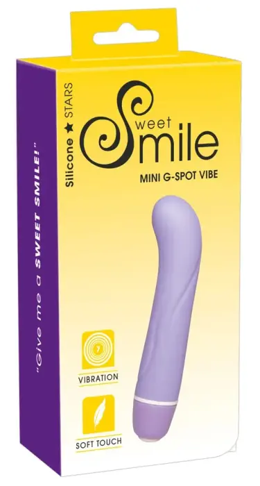 Sweet Smile Mini-G вибратор для точки G – 12.4 cm (4.9″) – фиолетовый