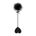 Whip Heart Sweet Caress Tickling Paddle – Black — Photo 1