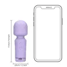 Loveline Night Magic мини wand вибратор - фиолетовый — Фото 8