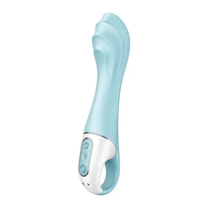 Satisfyer Air Pump Vibrator 5 App-Controlled надувной силиконовый дилдо – 20.5 cm (8.1″) – фиолетовый