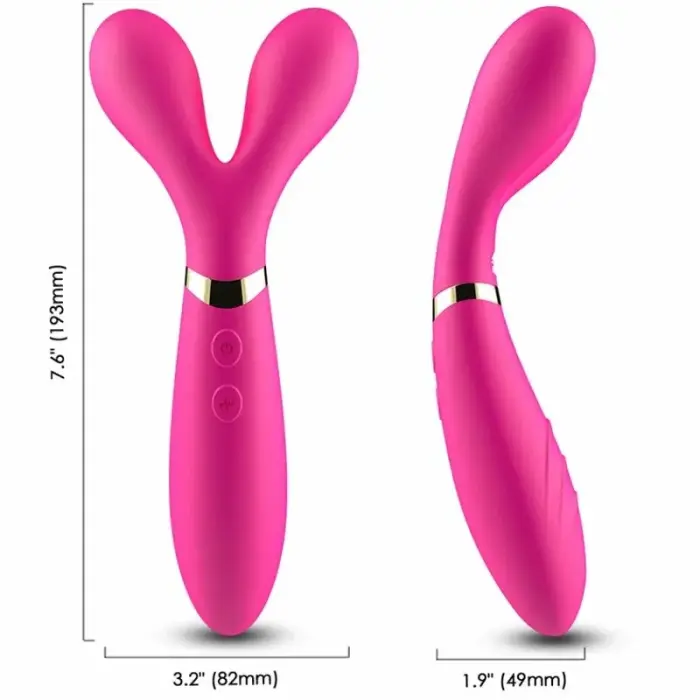 ARMONY Y-WAND Massager & Vibrator Double Head – 19 cm (7.5″) – Pink