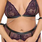 Cottelli Bondage apakšveļas komplekts – violets – 3XL — Foto 5