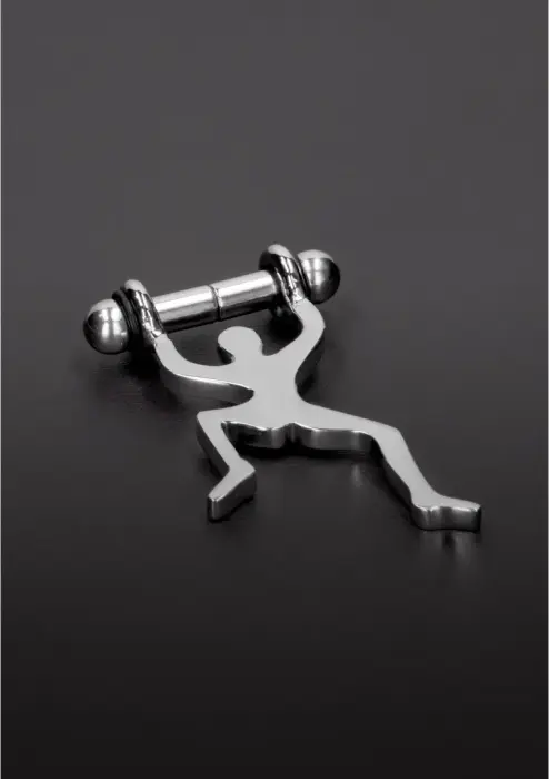 Shots Toys Magnetic Aluminium Nipple Rings Adjustable Clamps – Silver