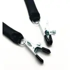 Red Leather reguleeritavad nibuklambrid raskustega – mustad/hõbedased — Foto 4