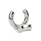 Mr. Steel Click Klak DoNut Cock Ring – 4.5 cm – Silver — Photo 4