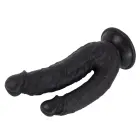 Kiotos COX melns dubultais dildo ar piesūcekni – 21 cm (8.3″) — Foto 2