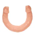 BAILE Divpusējs dildo – 37 cm (14.6″) – Miesas krāsa — Foto 6