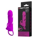 PRETTY LOVE – varpos rankovė su sėklidžių juosta ir vibracija – violetinis — Nuotrauka 9