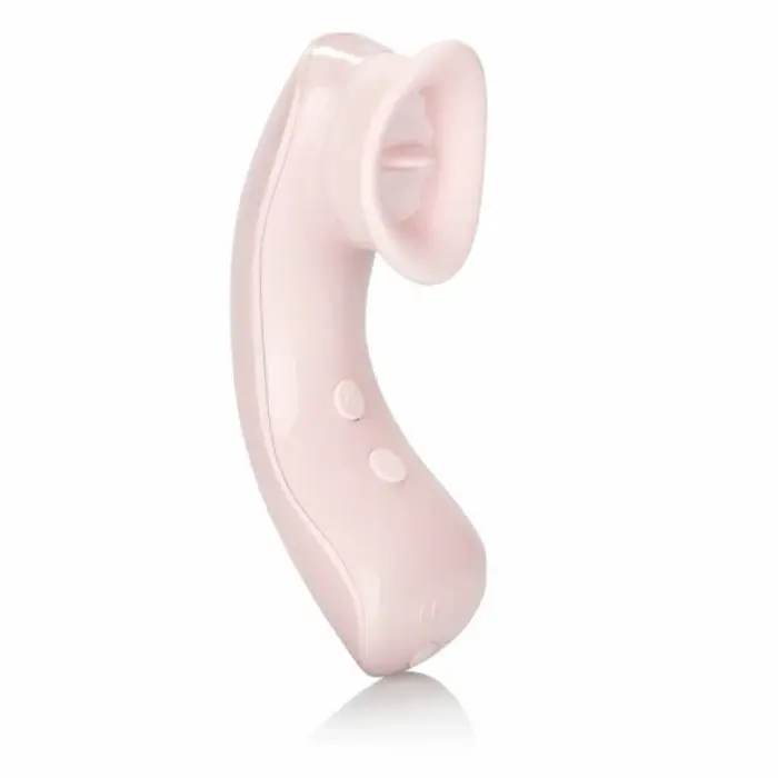 CalExotics Inspire Flickering Oscillating klitora stimulators – rozā