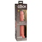King Cock Elite анатомический дилдо с двойной плотностью – 26.7 см (10.5″) – телесный — Фото 1