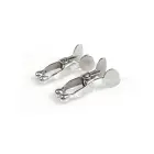 Ball Tipped Pincher Nipple Clamps (Pair) – Silver — Photo 1