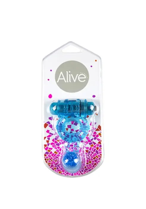 Vibrating Cock Ring – Blue