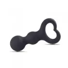 Plug-Plug Anale Heart-shaped Anal Plug with Suction Cup – 10 cm (3.9″) – Red — Photo 4